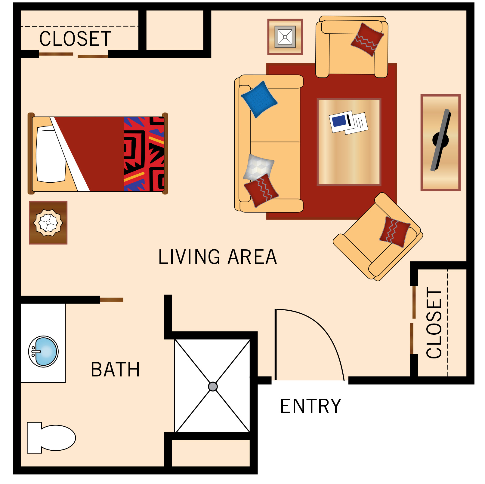 The Penn floor plan
